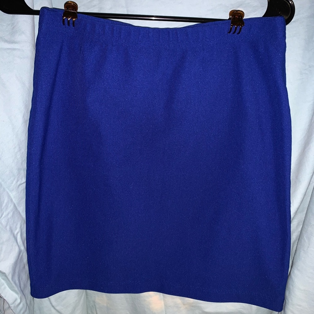 Blue Miniskirt